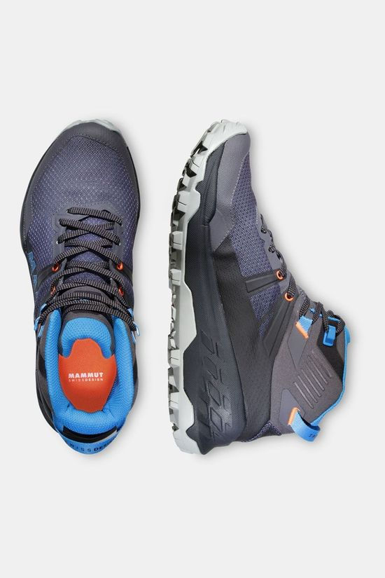 Mammut Sertig II Mid Gore-Tex Wandelschoen Dames Dark Titanium-Light Gentian