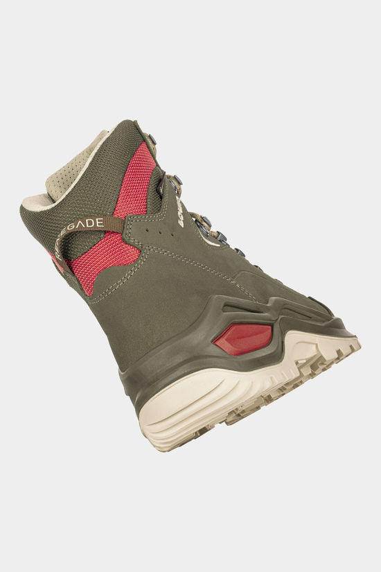 Lowa Renegade Evo Gore-Tex Mid Wandelschoen Dames mid green/white