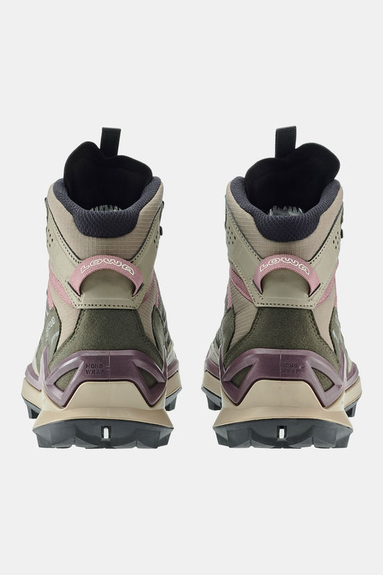 Lowa Maddox Pro Gore-Tex Mid Wandelschoen Dames mid brown/dark pink