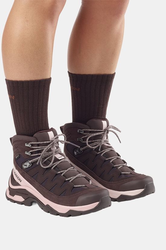 Salomon Quest Echo Gore-Tex Bergschoen Dames mid brown