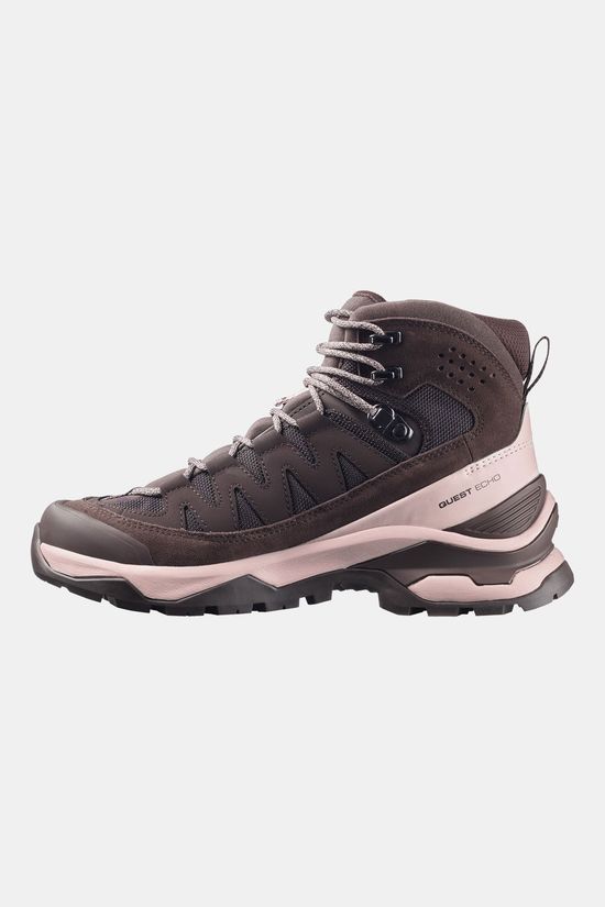 Salomon Quest Echo Gore-Tex Bergschoen Dames mid brown
