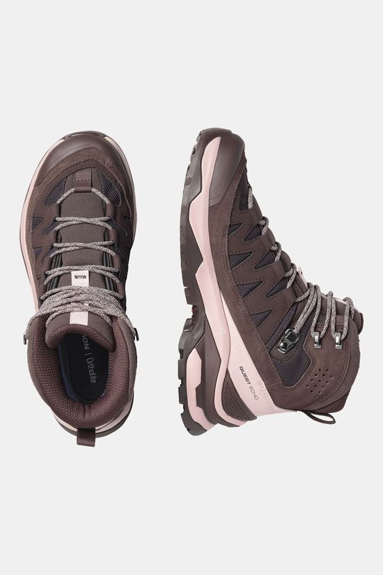 Salomon Quest Echo Gore-Tex Bergschoen Dames mid brown