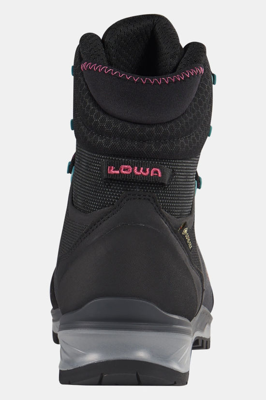 Lowa Mangart Gore-Tex Mid Bergschoen Dames black/dark red