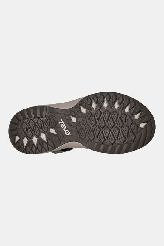 Teva Terra FL Lite Suede Sandaal Dames mid green/light green