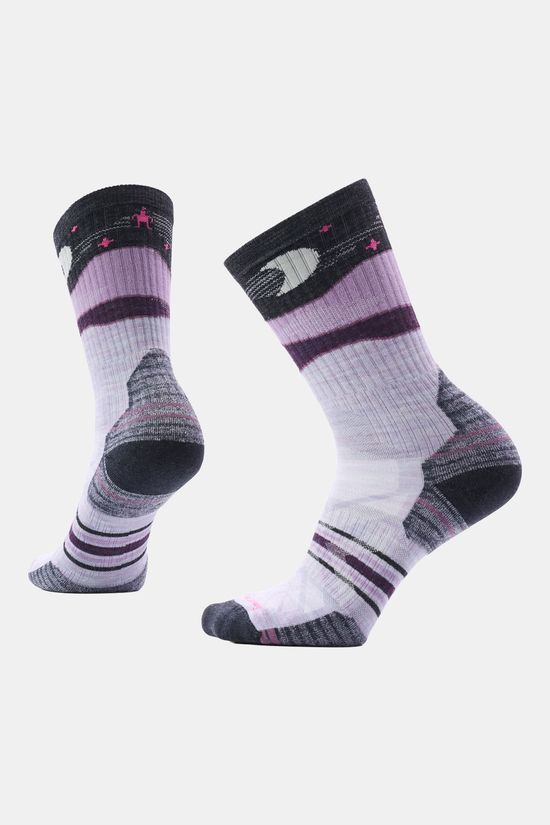 Smartwool Hike Targeted Cushion Lunar Trek Wandelsok Dames black/purple