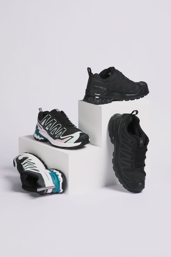 Salomon XA Pro 3D V9 Gore-Tex Trailschoen Heren black/dark grey