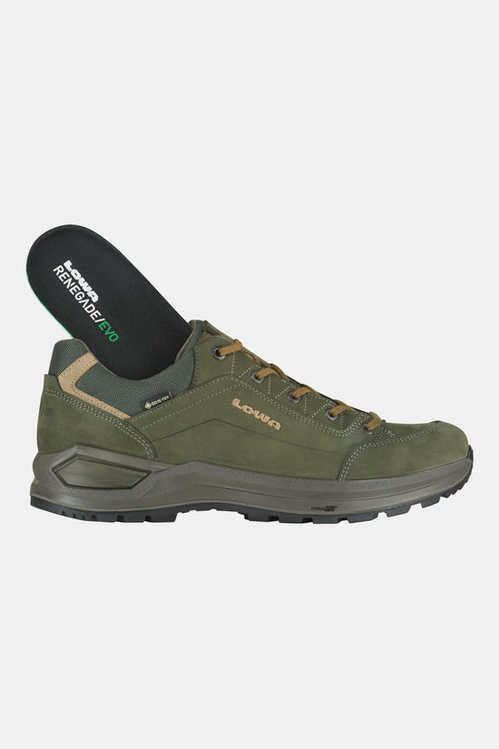 Lowa Renegade Evo Gore-Tex Lo Wandelschoen Heren Olive Green