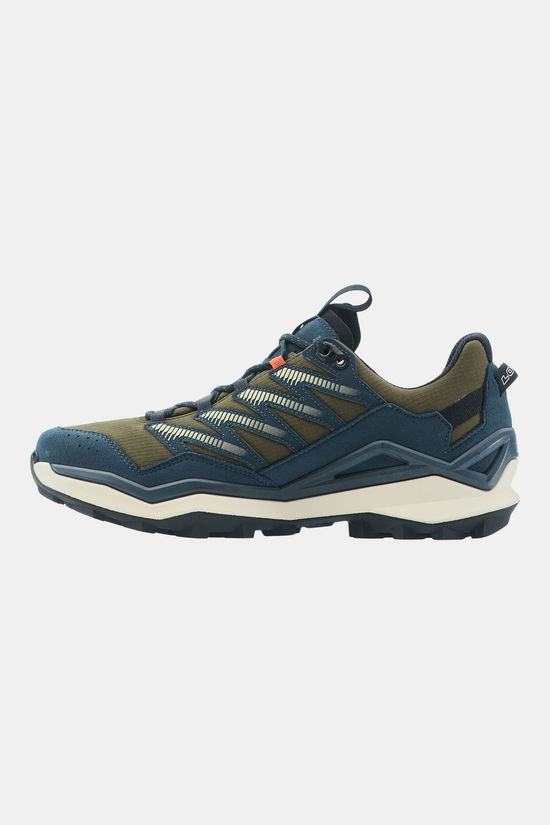 Lowa Maddox Pro Gore-Tex Lo Wandelschoen Heren Navy Blue/Mid Khaki