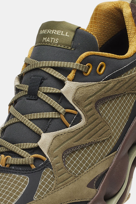 Merrell SpeedArc Matis Leather Waterproof Schoen Heren mid khaki