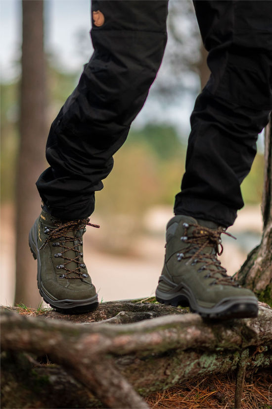 Lowa Renegade Evo Gore-Tex Mid Wandelschoen Heren Olive Green/Mustard