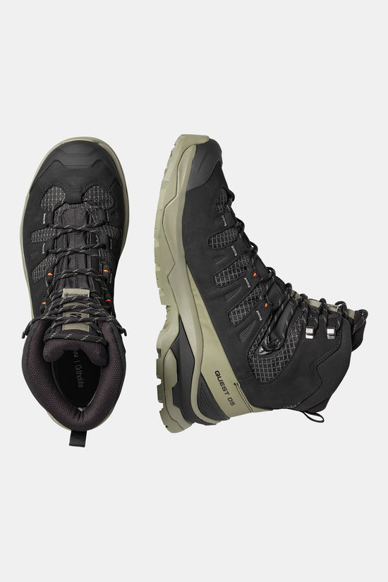 Salomon Quest 5 Gore-Tex Bergschoen Heren black/dark green