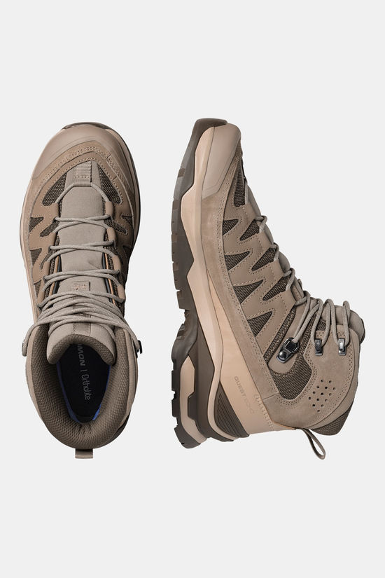 Salomon Quest Echo Gore-Tex Wandelschoen Heren Ivory/Olive Green