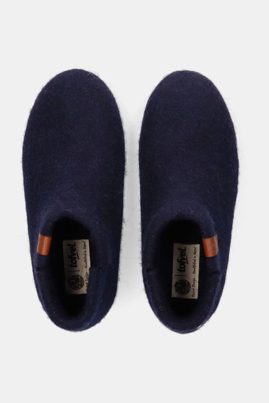 Tofvel Mula Pantoffel Navy Blue