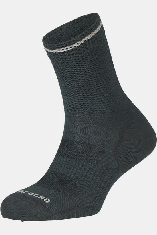 Ayacucho Ultra Light Crew Wandelsok dark green/off white