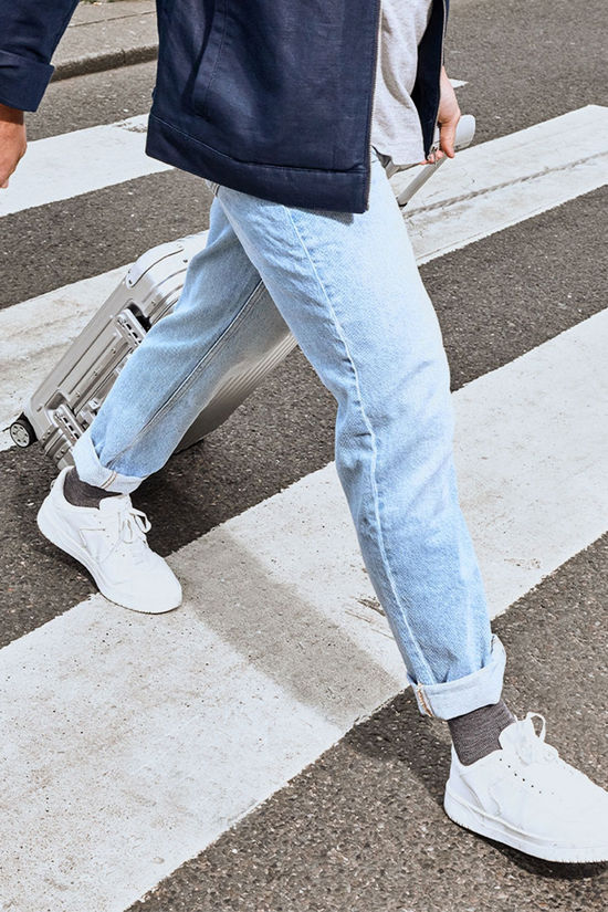 STOX Merino Travel Sok mid grey