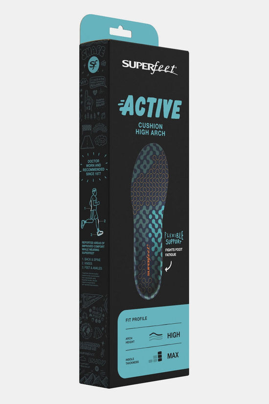 Superfeet Active Cushion High Inlegzool green