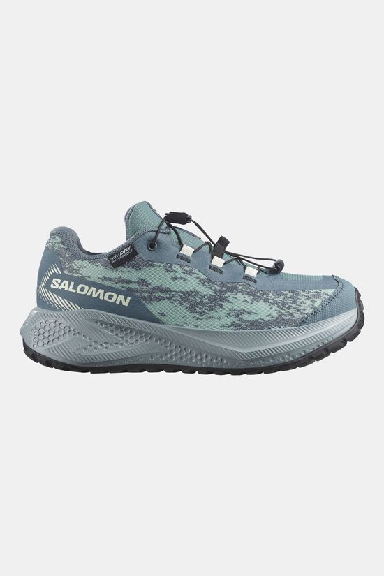 Salomon Aero Grvl Wp J Wandelschoen Junior Blauw