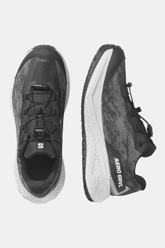 Salomon Aero Grvl Wp J Wandelschoen Junior black/white
