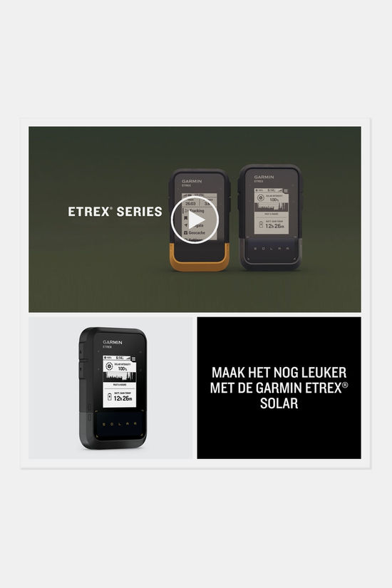 Garmin Etrex Solar GPS black