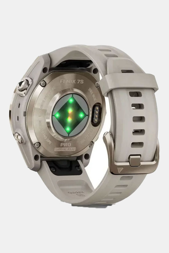 Garmin fenix 7S Pro 42 mm Sapphire Solar Smartwatch gold/light grey