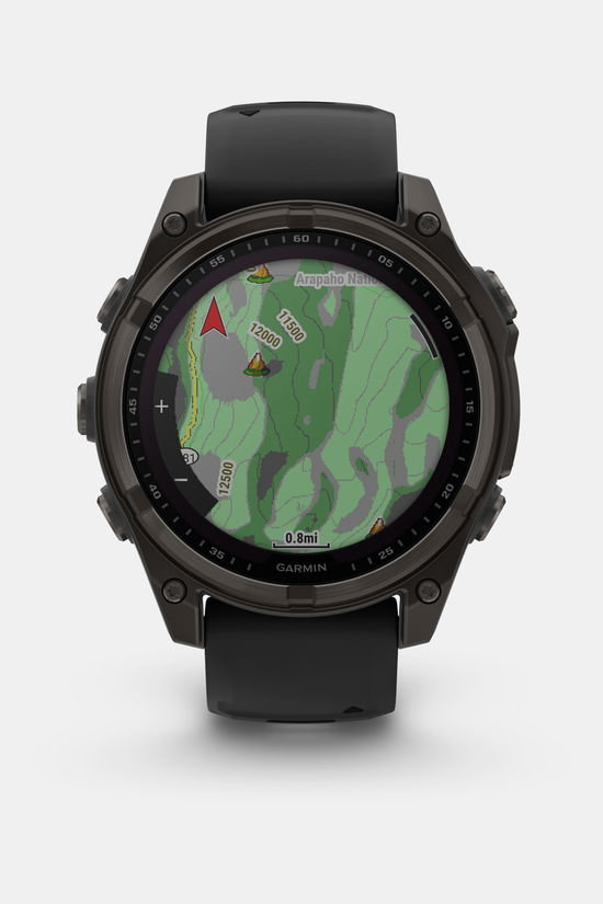 Garmin fenix 8 - 47 mm Sapphire Solar Smartwatch dark grey/black