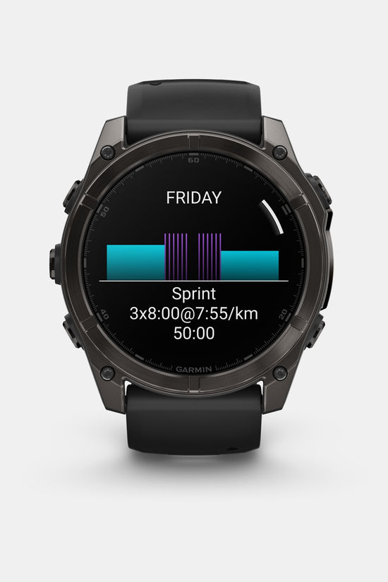 Garmin fenix 8 - 51 mm Amoled Sapphire Smartwatch dark grey/black
