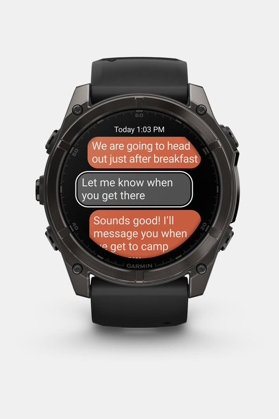 Garmin fenix 8 - 51 mm Amoled Sapphire Smartwatch dark grey/black