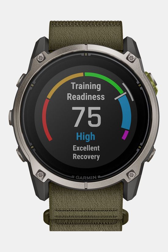 Garmin Enduro 4 Smartwatch Silver/Olive Green