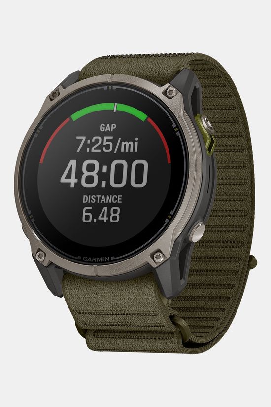 Garmin Enduro 4 Smartwatch Silver/Olive Green