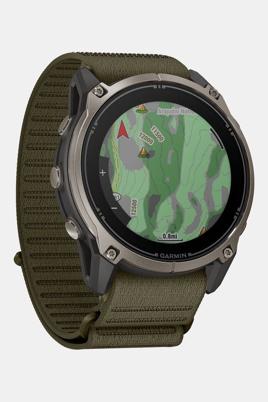 Garmin Enduro 4 Smartwatch Silver/Olive Green