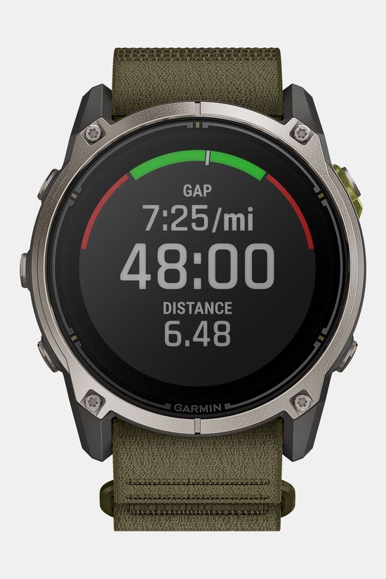 Garmin Enduro 4 Smartwatch Silver/Olive Green