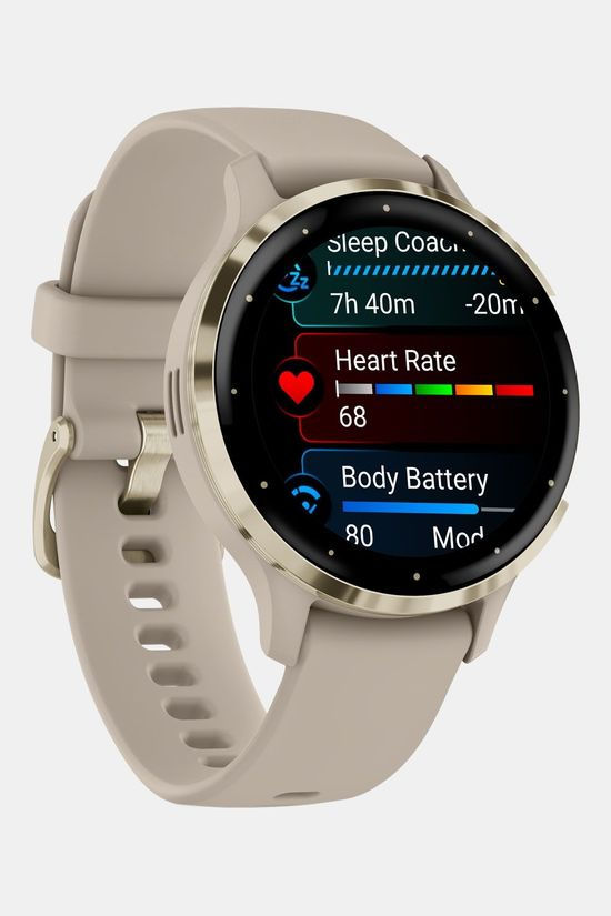 Garmin Venu 3S Sporthorloge light grey/gold
