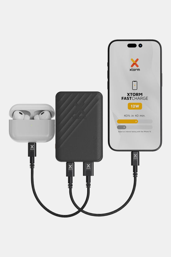 Xtorm 12W Go2 Powerbank 5.000 black