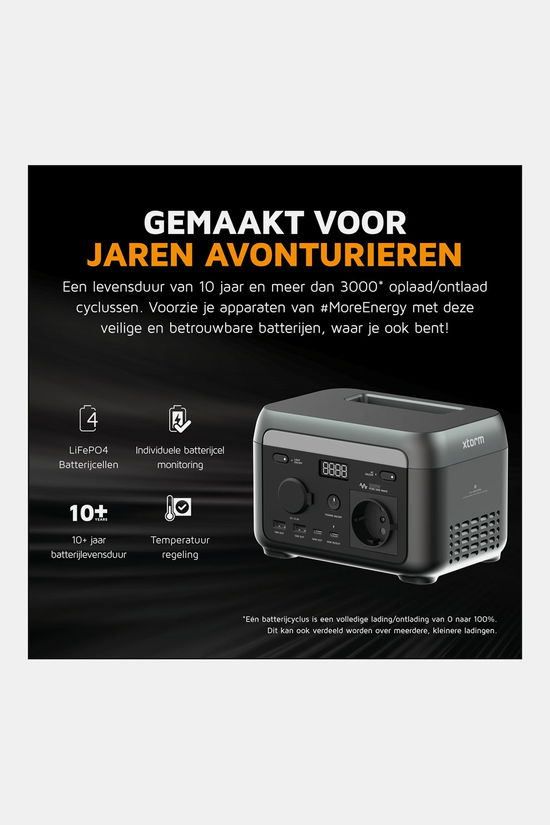 Xtorm Portable Power Station 200W Oplader black