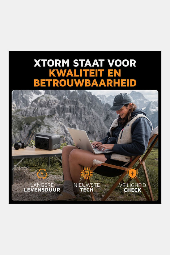 Xtorm Portable Power Station 200W Oplader black