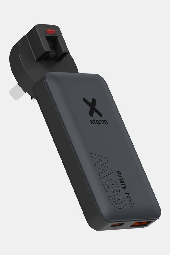 Xtorm  65W Fast Travel Charger + Cable + Essentials Bag black