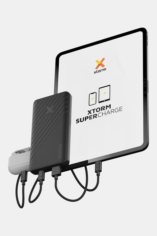 Xtorm 20W SuperCharge Go2 Powerbank 10.000 dark grey/black