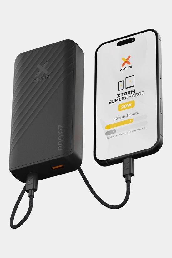 Xtorm 20W Go2 Power Bank 20.000 Oplader dark grey/black
