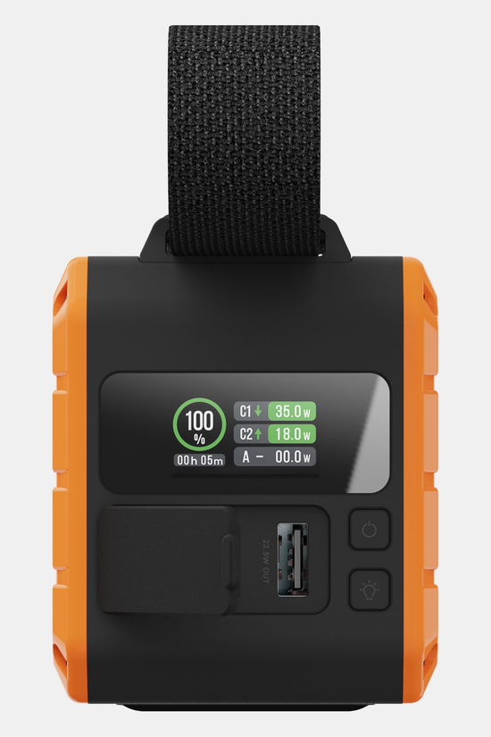 Xtorm 100W Rugged Flashlight Powerbank 40.000 dark grey/orange