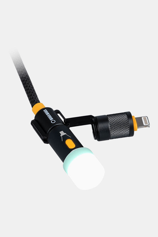 WakaWaka Connect Pro Multiplug USB Kabel black/mid yellow