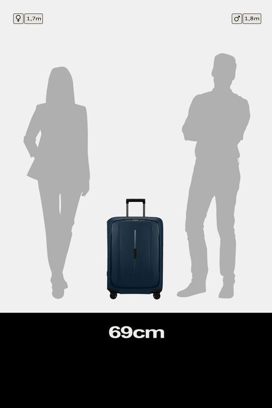 Samsonite Essens Spinner  69 cm Koffer dark blue