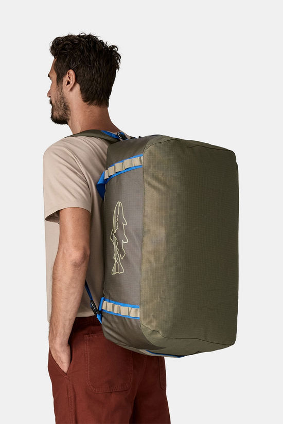 Patagonia Black Hole Duffel 55L Dark Khaki/Indigo Blue