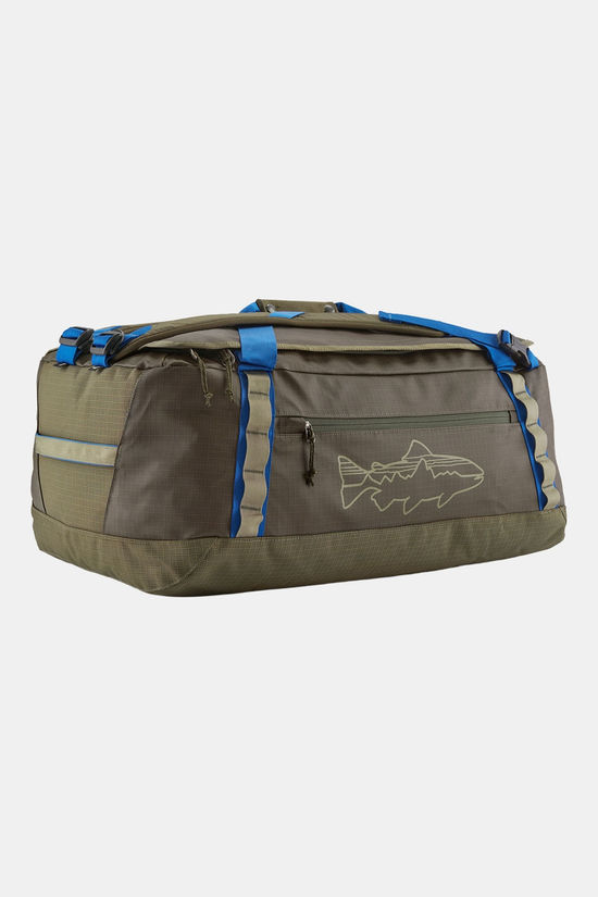Patagonia Black Hole Duffel 55L Dark Khaki/Indigo Blue