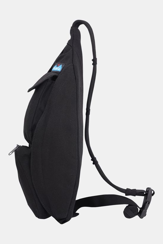 KAVU Mini Rope Bag Dagrugzak Black/Black