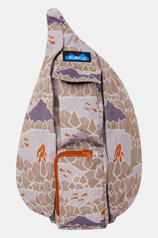 KAVU Mini Rope Sling Beige/Patterned