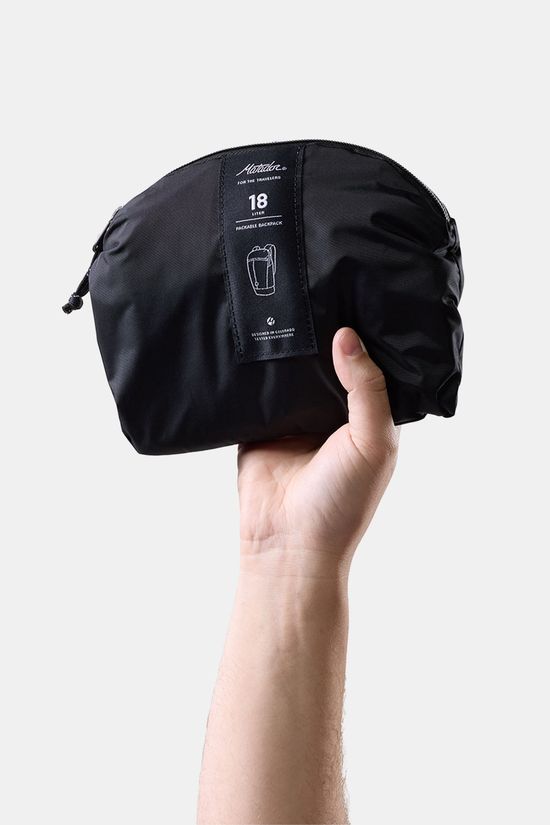 Matador 18L Zipper Packable Rugzak black