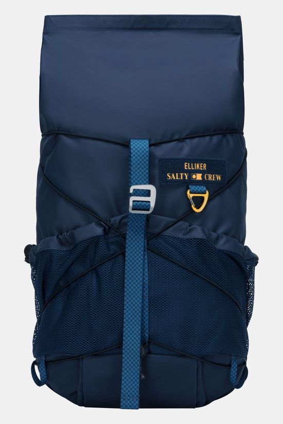 ELLIKER Dayle Roll Top Backpack 21/25 X Salty Crew Rugzak Navy Blue