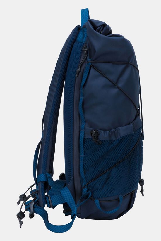 ELLIKER Dayle Roll Top Backpack 21/25 X Salty Crew Rugzak Navy Blue