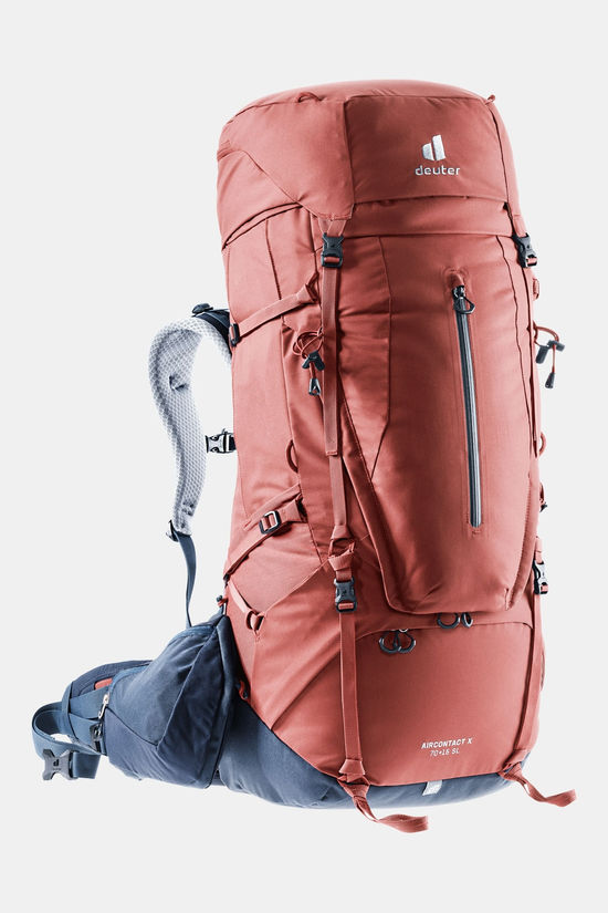 deuter Aircontact X 70+15 SL Backpack Dames red/blue