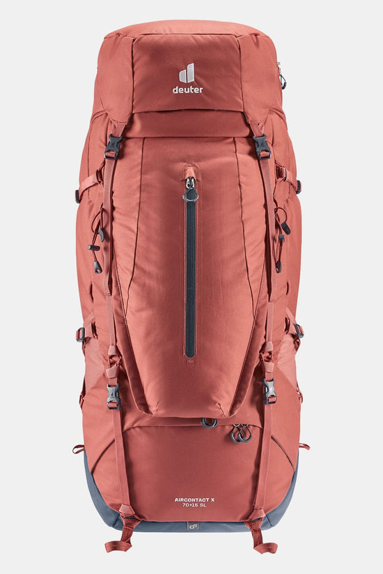 deuter Aircontact X 70+15 SL Backpack Dames red/blue